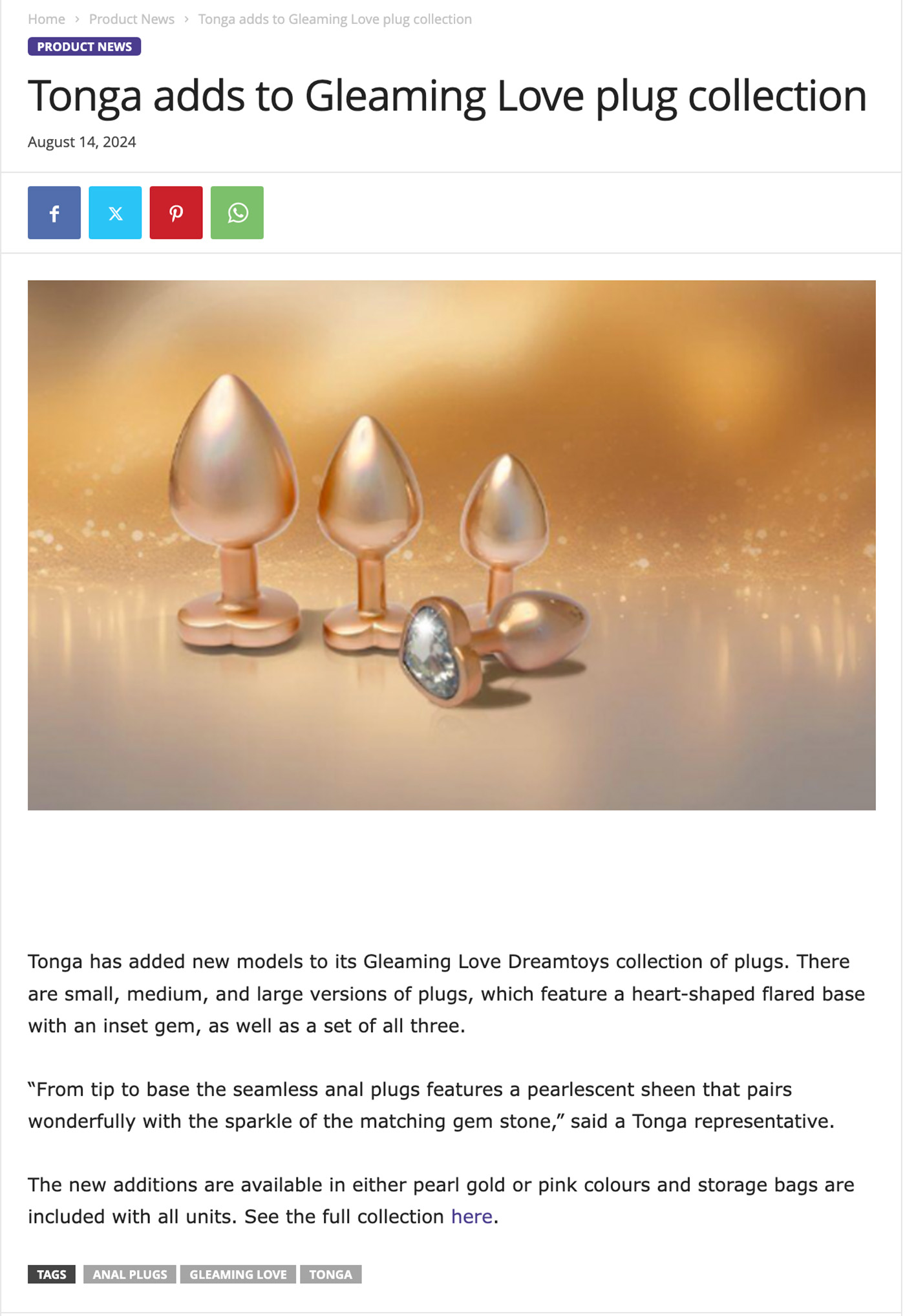 2024-08 ETO - Dreamtoys Gleaming Love